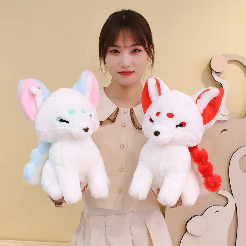 White Nine-Tailed Fox Plushies