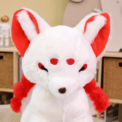 White Nine-Tailed Fox Plushies