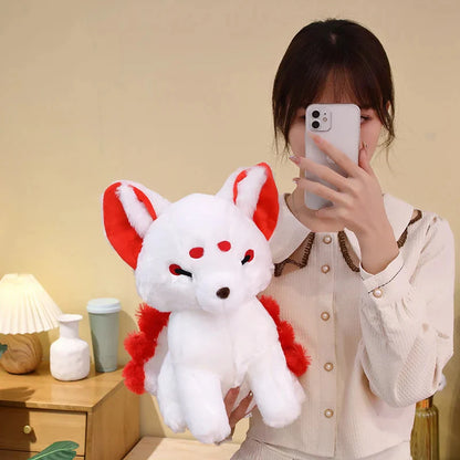 White Nine-Tailed Fox Plushies