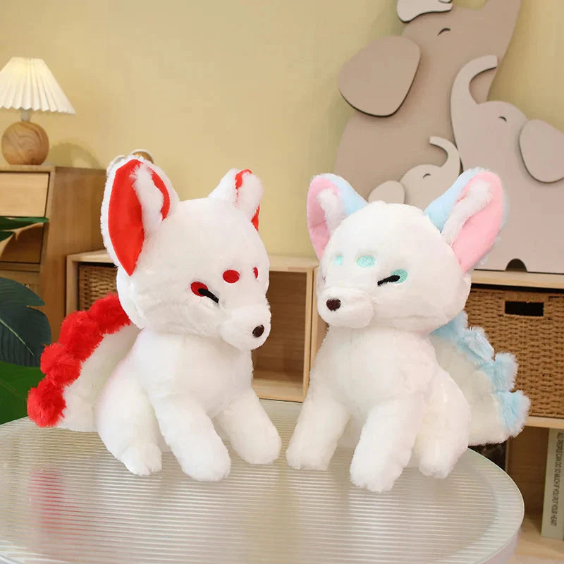 White Nine-Tailed Fox Plushies