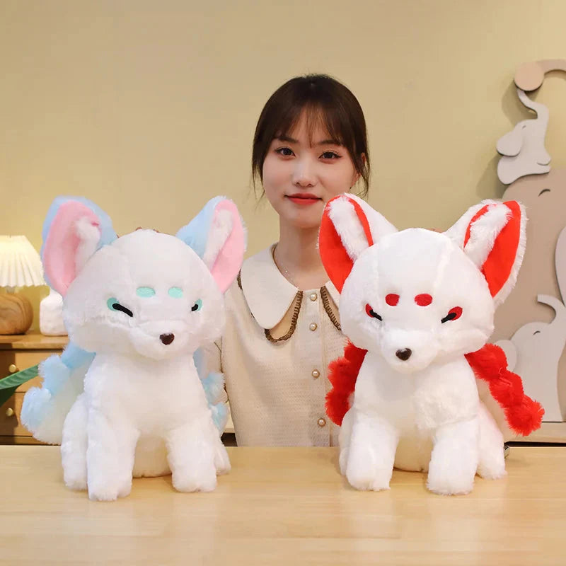 White Nine-Tailed Fox Plushies