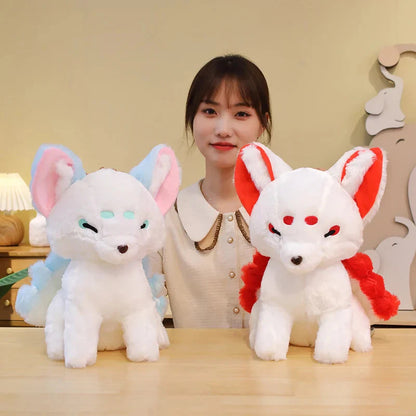 White Nine-Tailed Fox Plushies