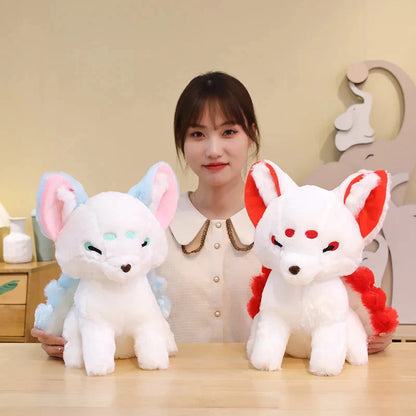White Nine-Tailed Fox Plushies