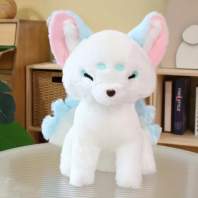 White Nine-Tailed Fox Plushies