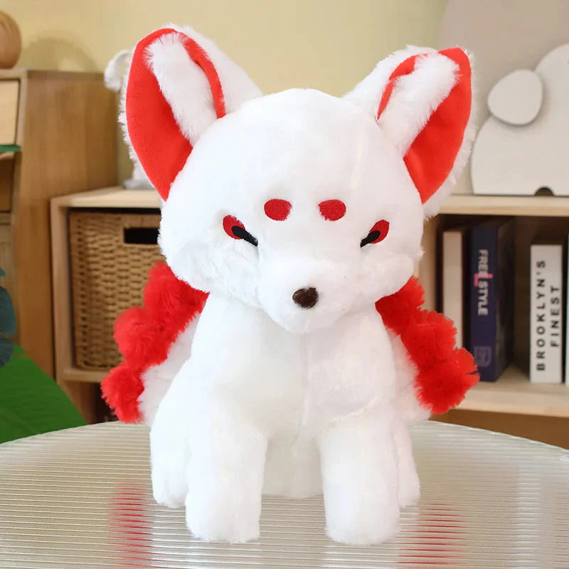 White Nine-Tailed Fox Plushies