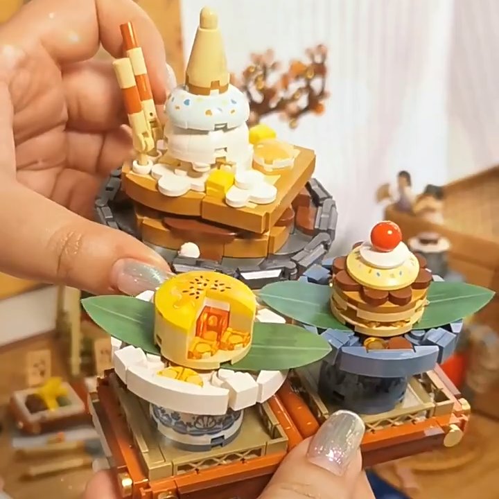 Wonders of Asia Teatime Nano Building Set