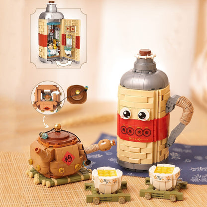 Wonders of Asia Teatime Nano Building Set