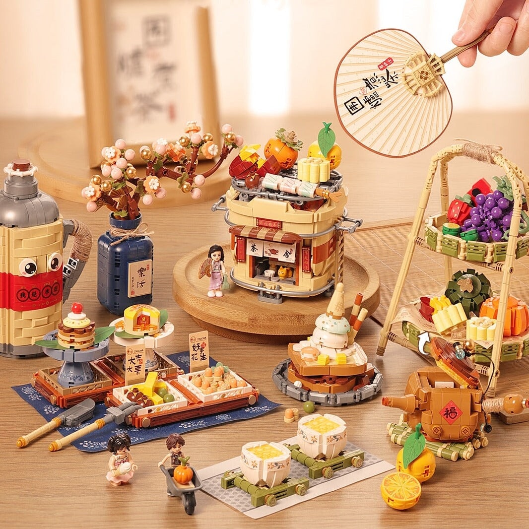 Wonders of Asia Teatime Nano Building Set