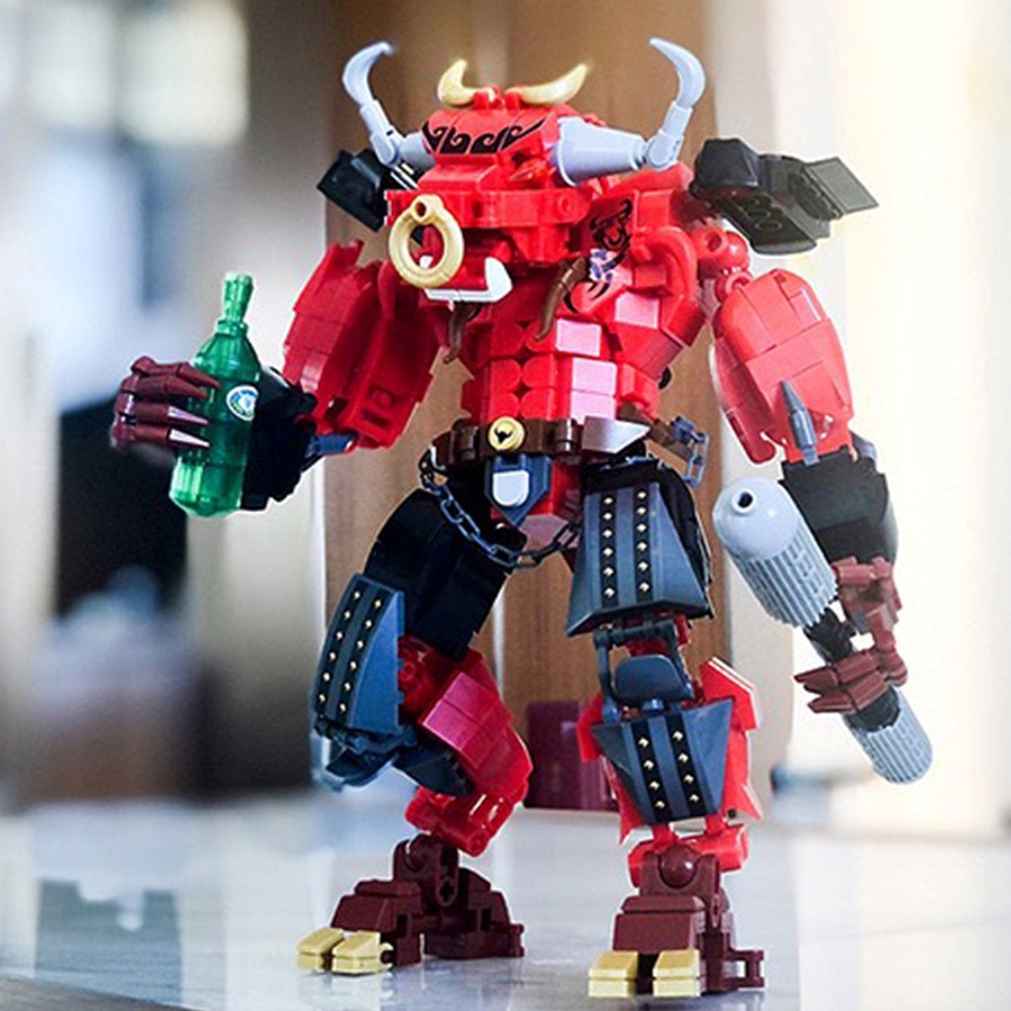 Wukong Monkey Bull Pig Mecha Warriors Building Blocks