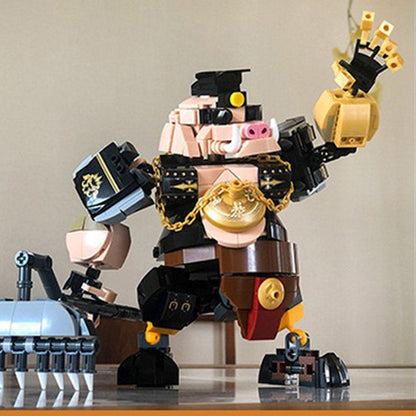 Wukong Monkey Bull Pig Mecha Warriors Building Blocks