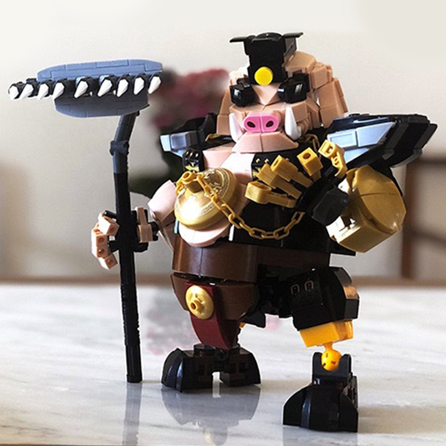 Wukong Monkey Bull Pig Mecha Warriors Building Blocks