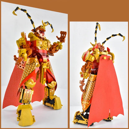 Wukong Monkey Bull Pig Mecha Warriors Building Blocks
