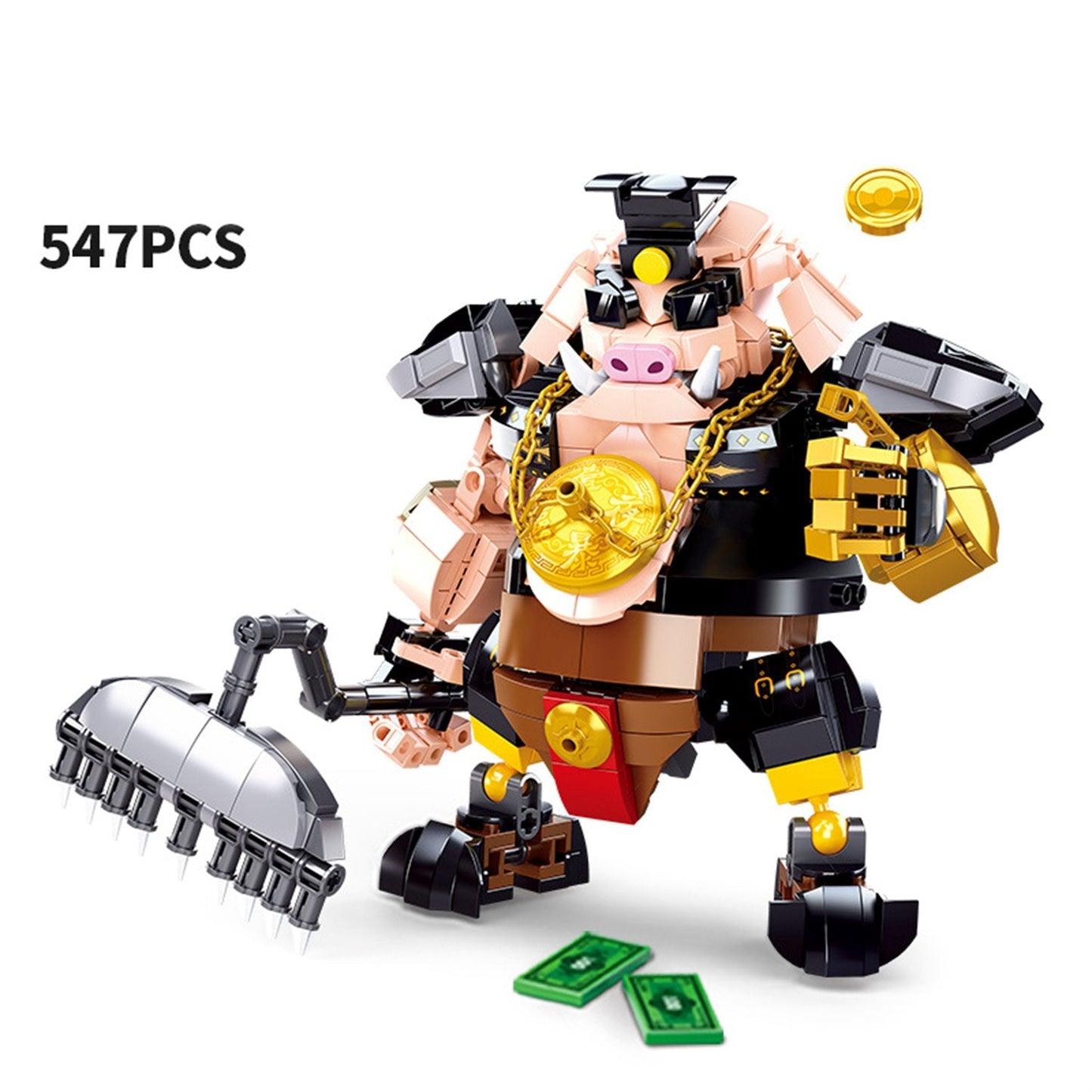Wukong Monkey Bull Pig Mecha Warriors Building Blocks