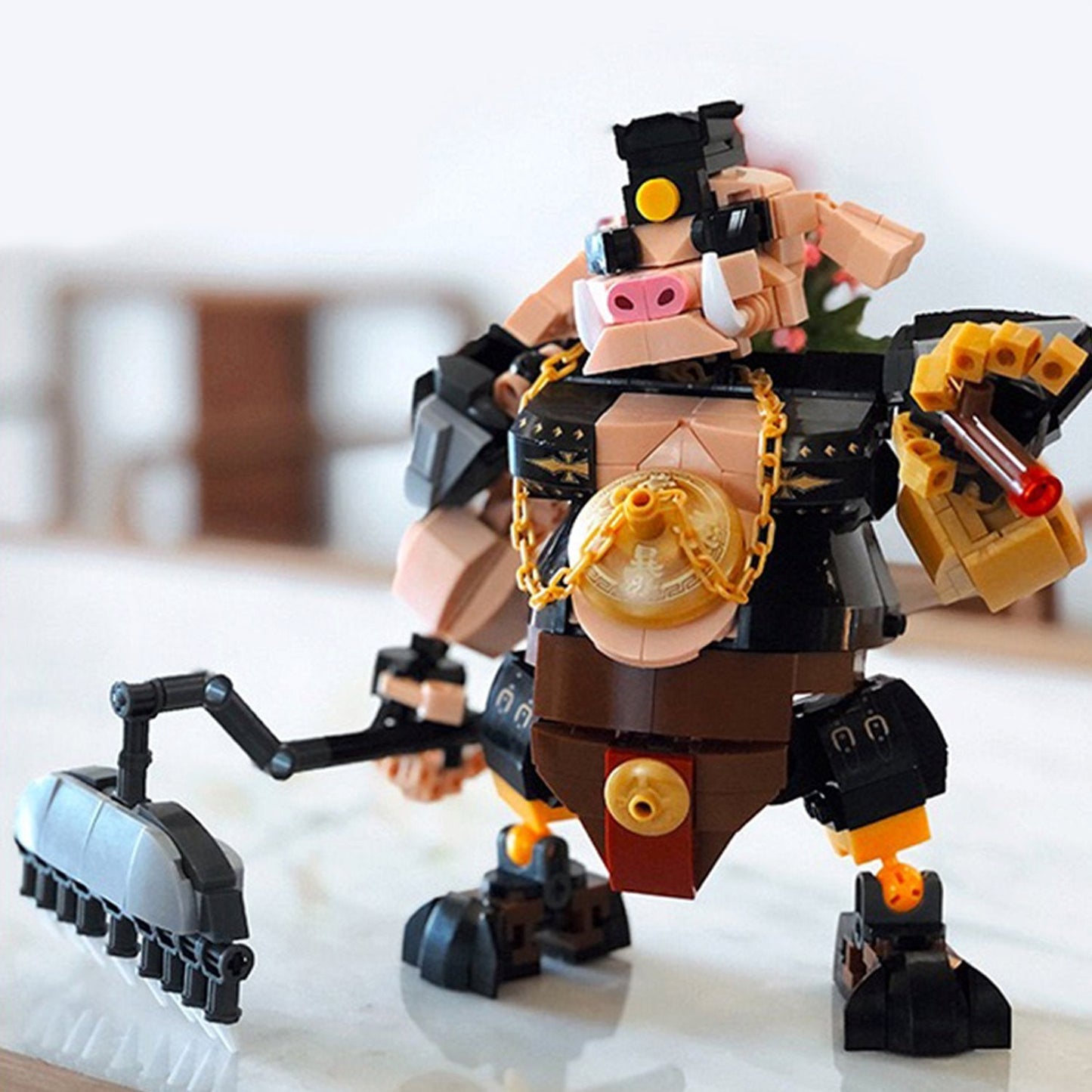 Wukong Monkey Bull Pig Mecha Warriors Building Blocks