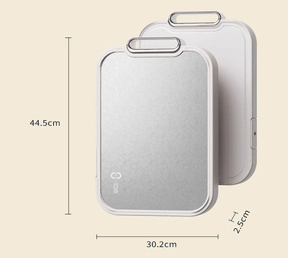 Pure Titanium Double-Sided Cutting Board - Antibacterial, Mold-Proof, Food-Grade Kitchen Essential
