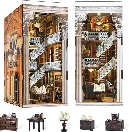 Law Library DIY Book Nook Kit