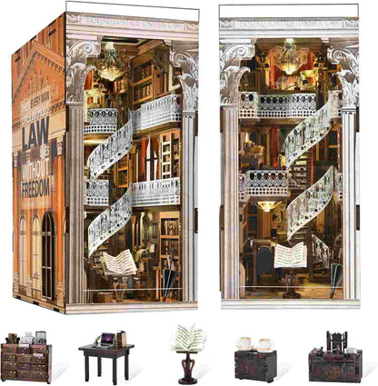 Law Library DIY Book Nook Kit