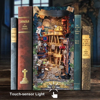 Magic Night Alley DIY Book Nook Kit