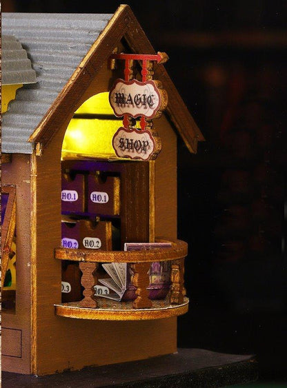 Magic Treasure House DIY Miniature Dollhouse Kit