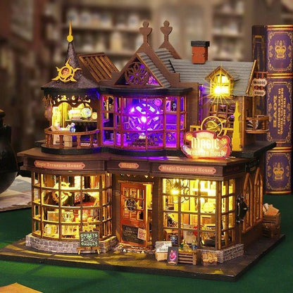 Magic Treasure House DIY Miniature Dollhouse Kit