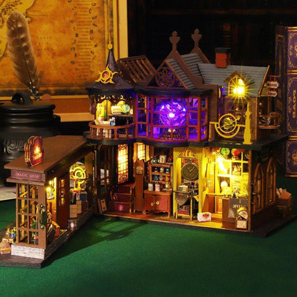 Magic Treasure House DIY Miniature Dollhouse Kit