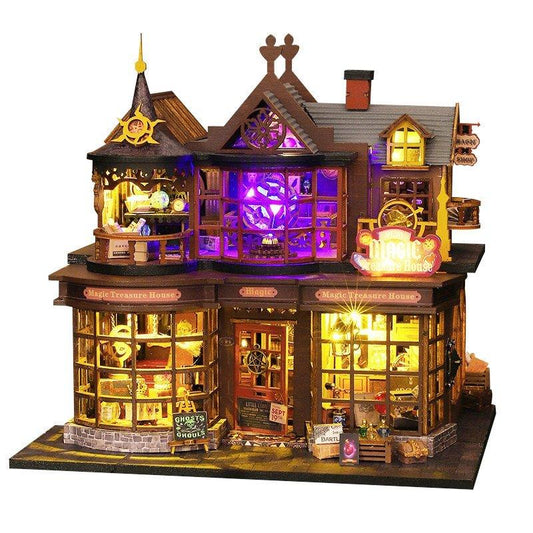 Magic Treasure House DIY Miniature Dollhouse Kit