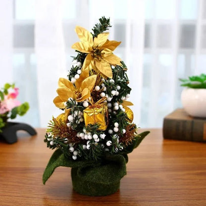 Mini Tabletop Christmas Tree Ornaments – Delightful DIY Décor for Your Table, Perfect for Holiday Celebrations and New Year’s Festivities