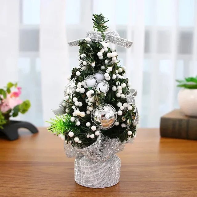 Mini Tabletop Christmas Tree Ornaments – Delightful DIY Décor for Your Table, Perfect for Holiday Celebrations and New Year’s Festivities