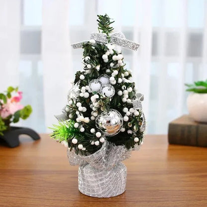 Mini Tabletop Christmas Tree Ornaments – Delightful DIY Décor for Your Table, Perfect for Holiday Celebrations and New Year’s Festivities