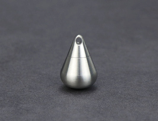 Titanium Droplet Mini Pill Box - Waterproof Travel Case