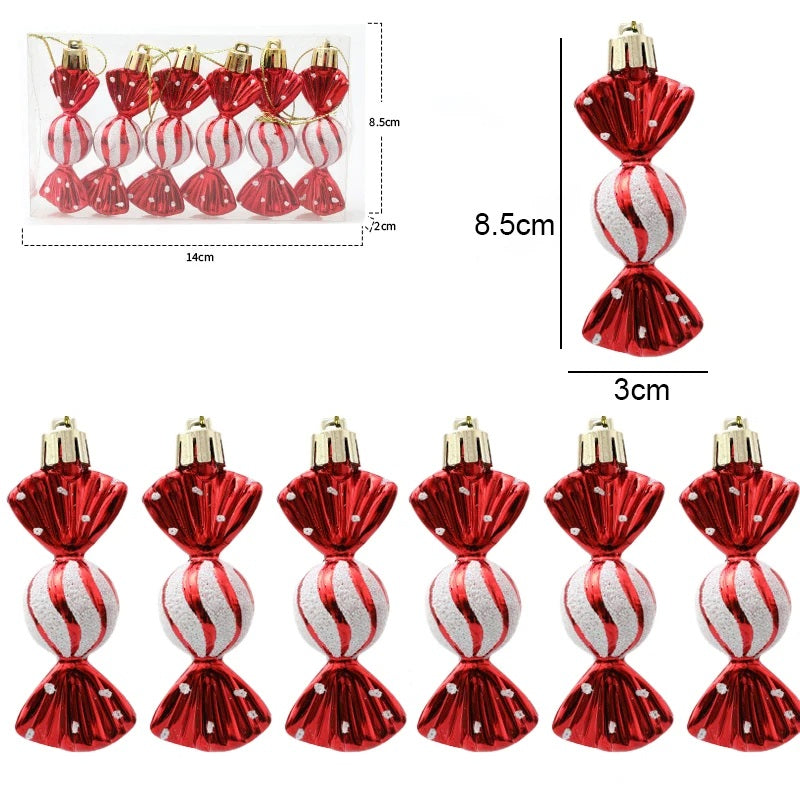 Christmas Ornaments - Festive Tree Pendants for Holiday Décor