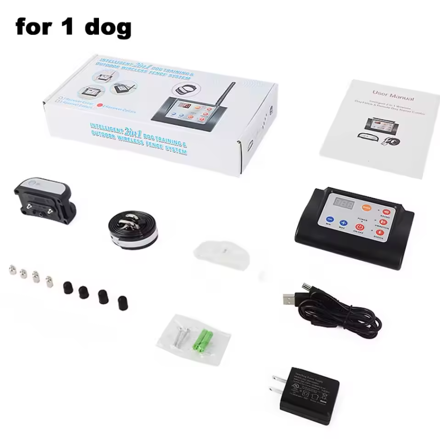 Invisible Wireless Dog Fence With Shock Collars