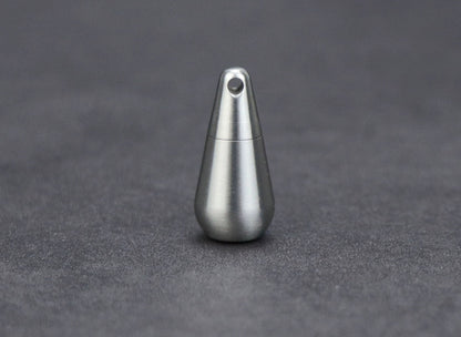 Titanium Droplet Mini Pill Box - Waterproof Travel Case