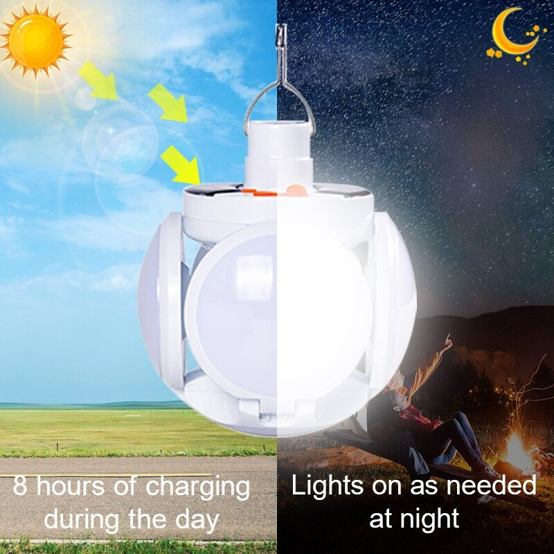 Folding Solar Light