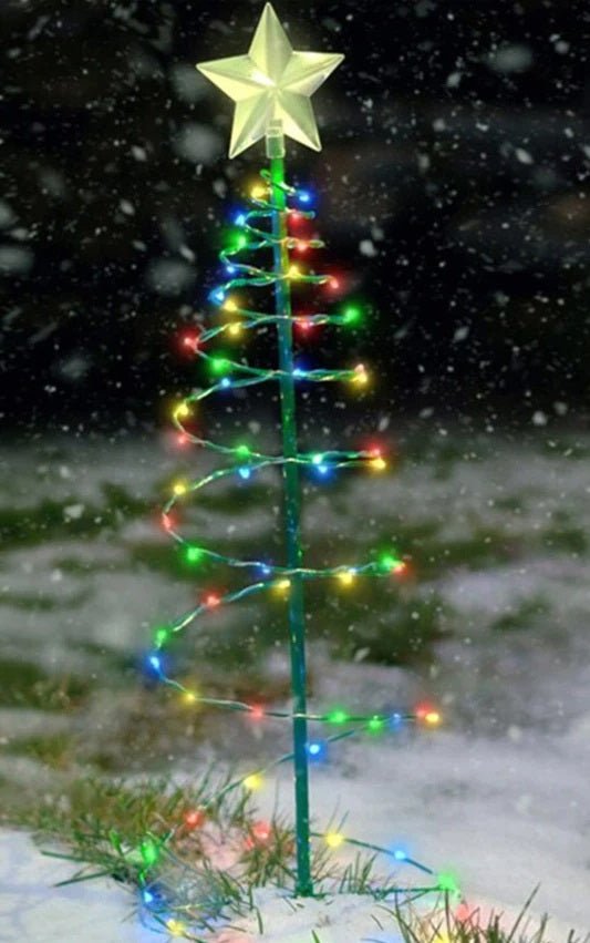 Solar-Powered LED Christmas String Lights – Waterproof Outdoor Fairy Garland for Magical Holiday Garden & New Year Décor