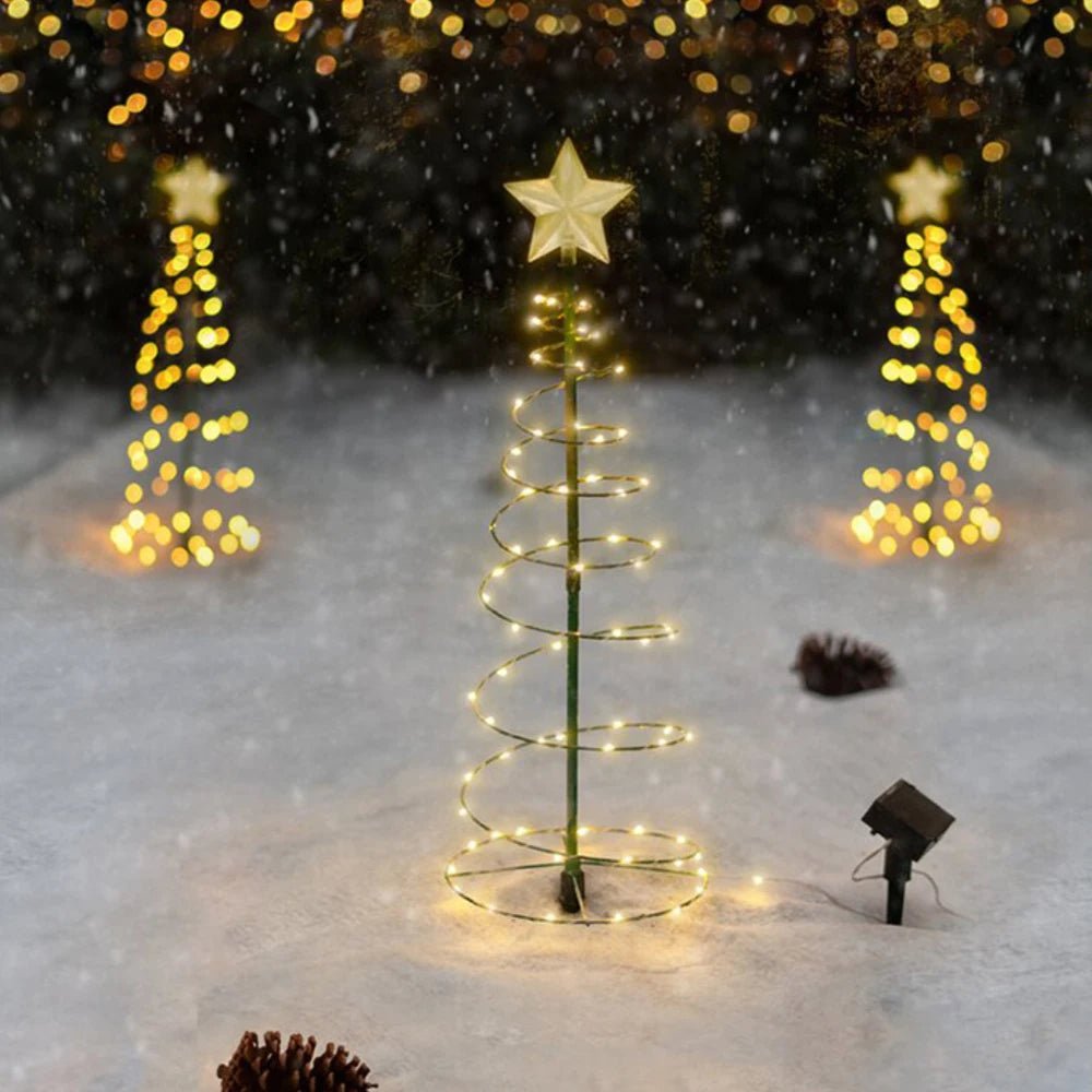 Solar-Powered LED Christmas String Lights – Waterproof Outdoor Fairy Garland for Magical Holiday Garden & New Year Décor