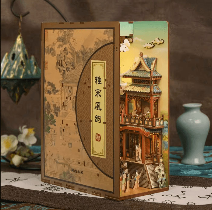 Elegant Song Dynasty DIY Book Nook Kit