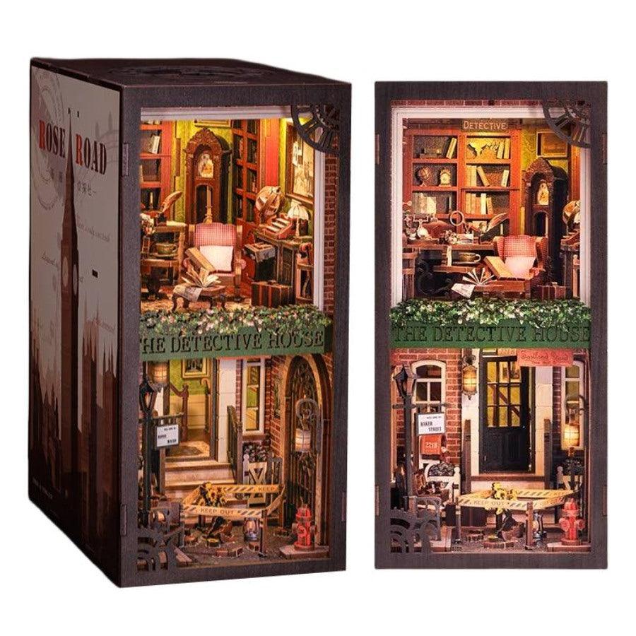 Rose Detective Agency DIY Book Nook | Sherlock Holmes Inspired