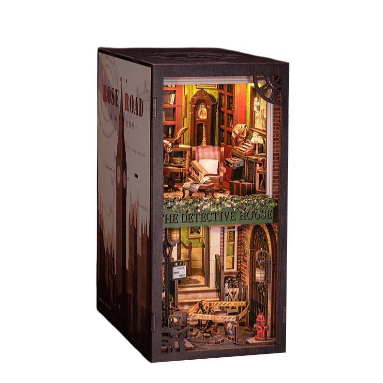 Rose Detective Agency DIY Book Nook | Sherlock Holmes Inspired