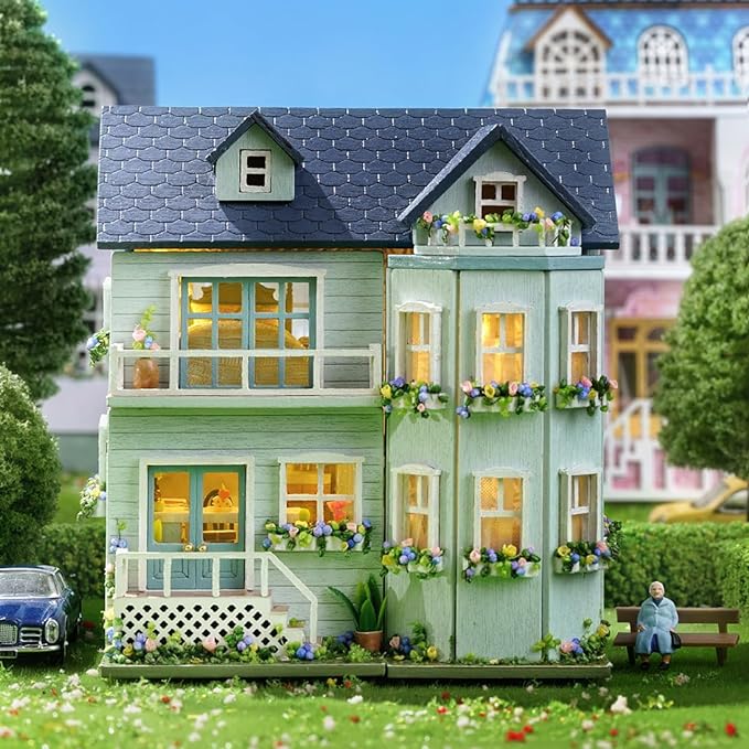 Warm House DIY Miniature House Kit | Mini House