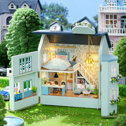 Warm House DIY Miniature House Kit | Mini House