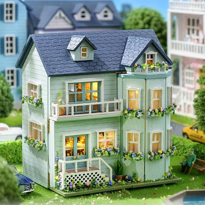 Warm House DIY Miniature House Kit | Mini House