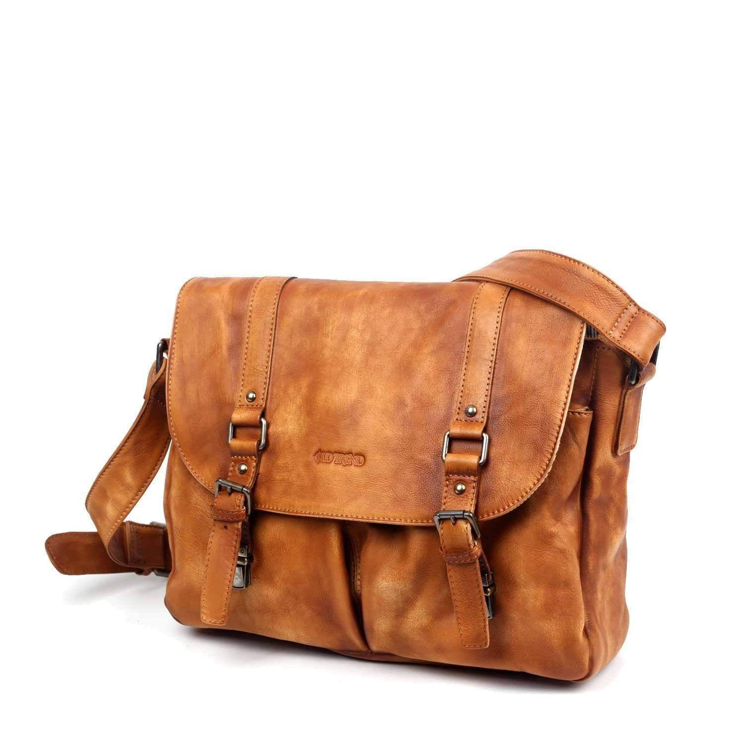 Moonlight Leather Messenger