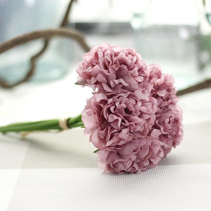 Faux Peony Bouquet