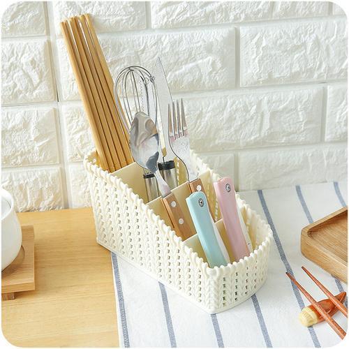 Home or Office Woven Plastic Storage Bins