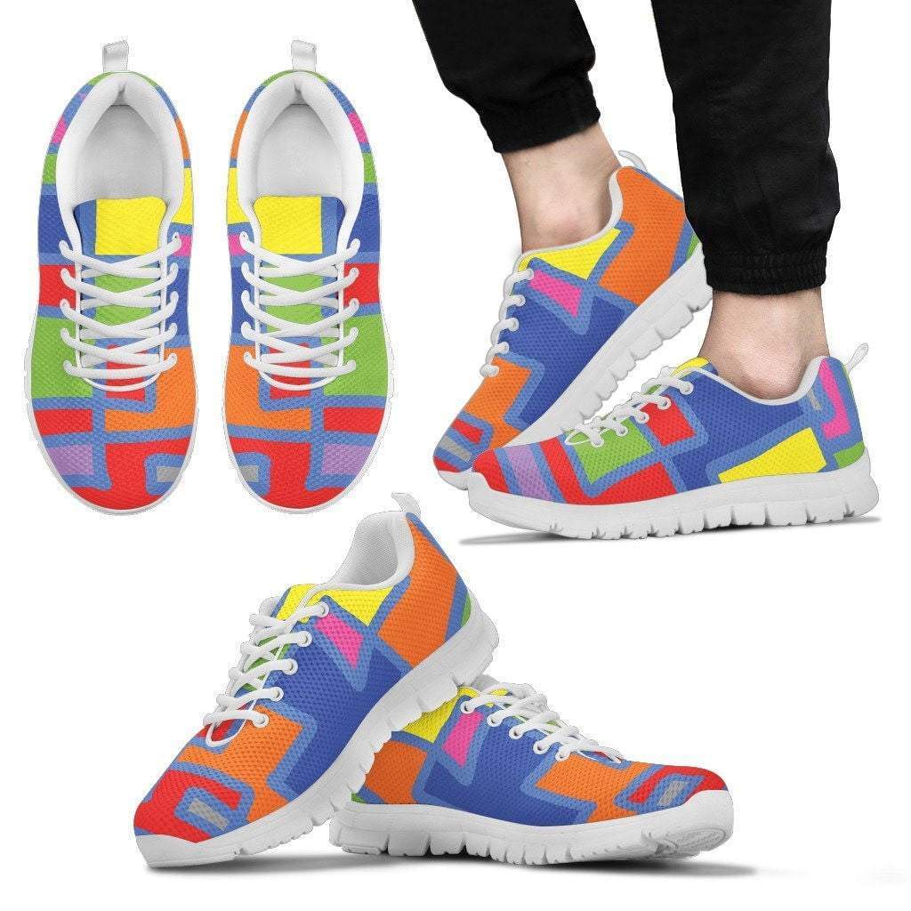Men's Sneakers Square Colors