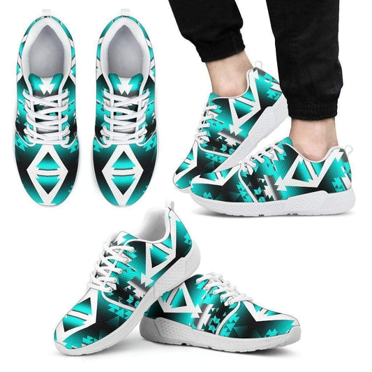 Teal Winter Camp Sopo Men's Athletic Sneakers White Sole