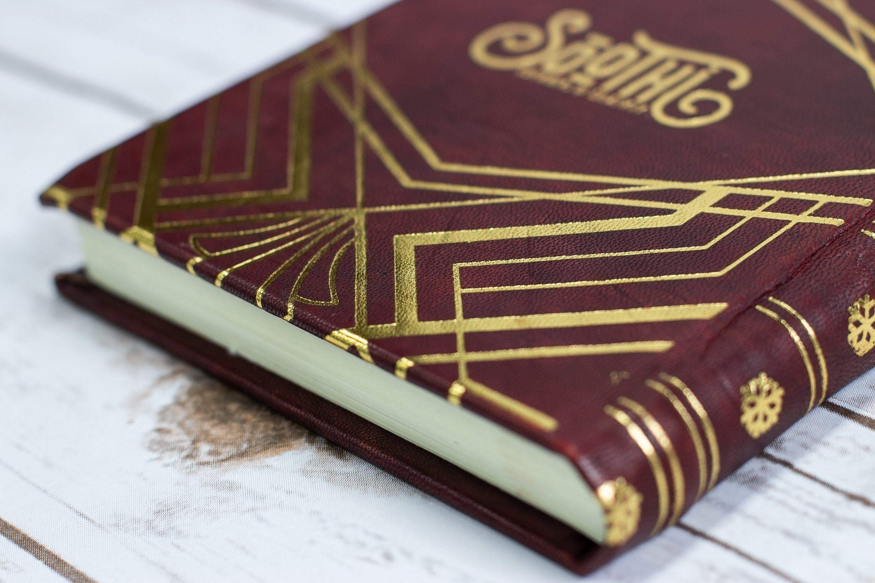 Vintage Oscar Wilde Dorian Gray Handmade Leather Journal