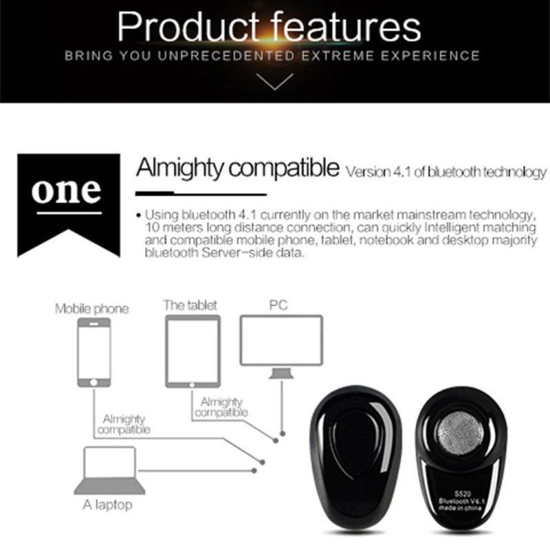 Mini wireless bluetooth earphone