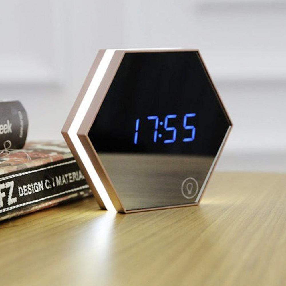 Multifunction Clock - Wall Mirror Digital Alarm For Your Morning!